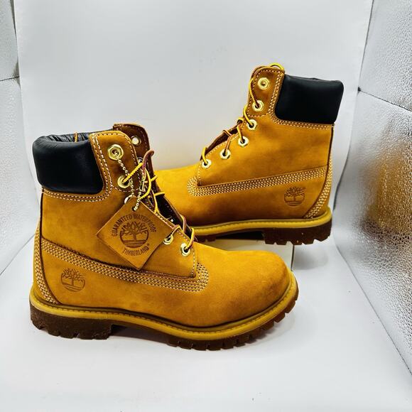 Timberland Other - Timberland Premium 6 Inch Boots Color Wheat Nubuck Men Size 5.5 M